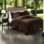 Ensemble de literie luxueuse en fausse fourrure, polyester doux et confortable