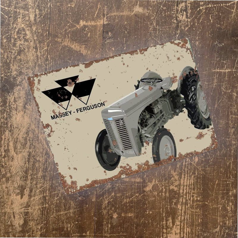 Handmade Transportation Wall Decor on Metal, 20cm H x 25cm W