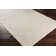 Tapis de zone crème fait main géométrique à tissage plat laine Xan