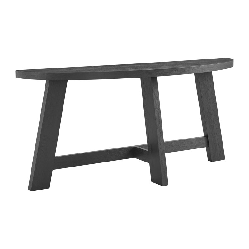 Wiese 66'' Console Table, Black