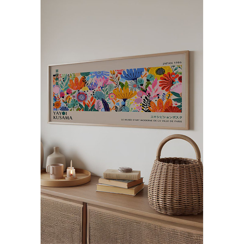 Stunning Decorative Framed MDF Painting, 12.9 x 27.6 inches | 100% Solid Wood Frame (Thickness: 0.8 inches) | High-Quality Digital Printing on 100% MDF (Thickness: 0.1 inches) | Perfect Wall Art for Home & Office Decor