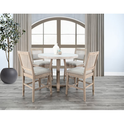Rowan 42" Round Counter Dining Set