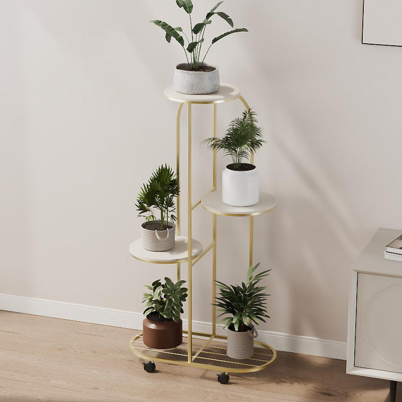 Plant Stand, Gold