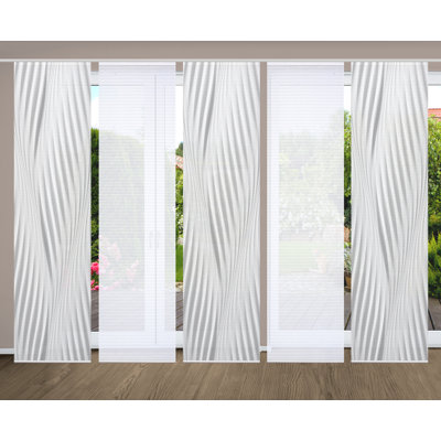 Semi Sheer Sliding Panel