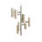 Note 8 - Light Dimmable LED Cylinder Chandelier-94948334-94948337