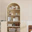 Armoire de rangement 71 po H 71,8 po avec tablettes réglables, armoire de rangement en bois autoportante