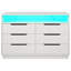 120 cm W Chest of 6 Drawers