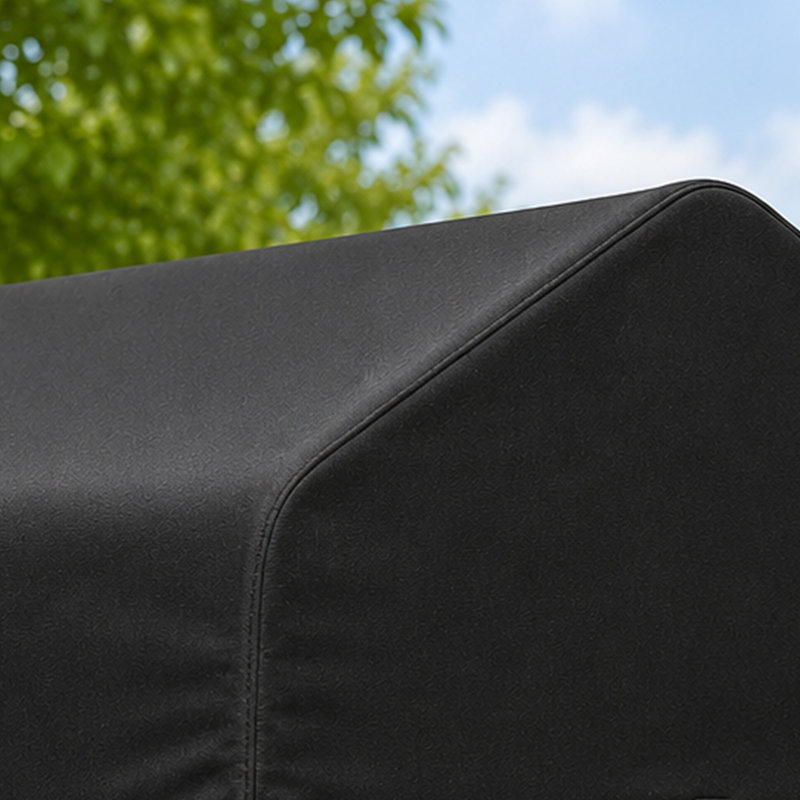 Outdoor Dog Kennel Cover, UV-Resistant Waterproof Replacement Cover with Secure Straps