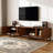 87- Inch Tv Stand For Tvs Up To 90 Inches, Media Console With 4 Cabinets, Solid Wood Legs,vertical Groove Panel , For Living Room, Modern Entertainment Center