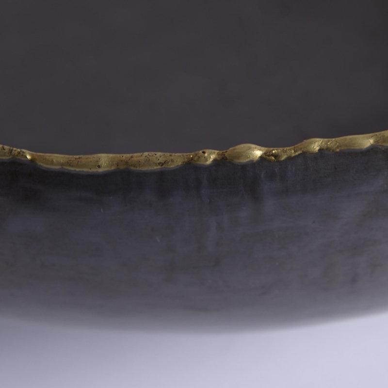 Laforge Bowl, 6.5" H x 17.5" W x 17.5" D