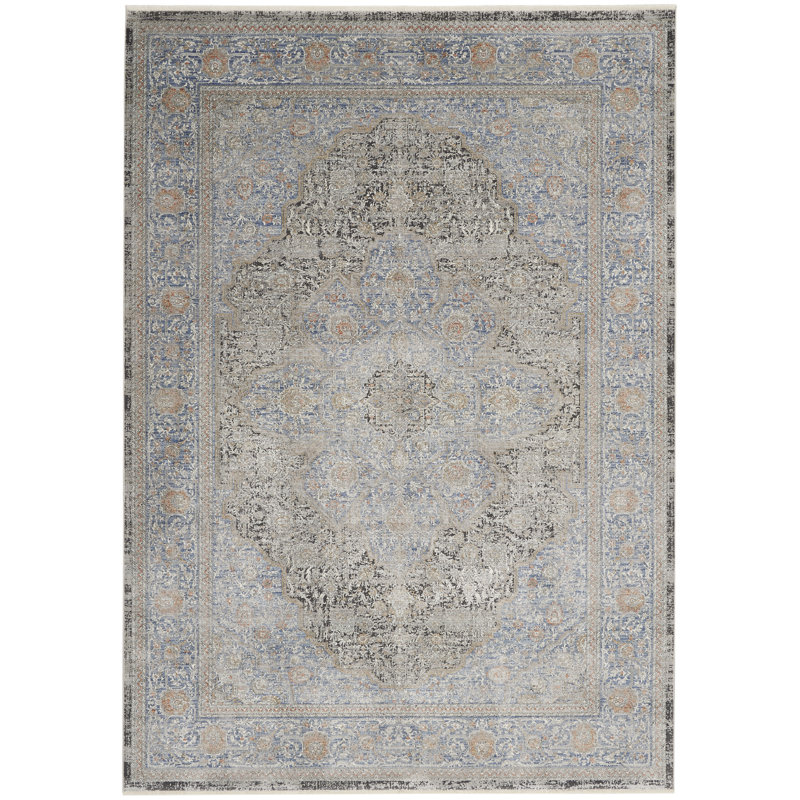 Oriental Indoor Rug, Rectangle 5'3" x 7'3"