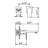 Modern Wall-Mounted Single-Handle Bathroom Faucet – Solid Brass, CUPC Certified, Water-Saving, Contemporary Vanity Sink Faucet