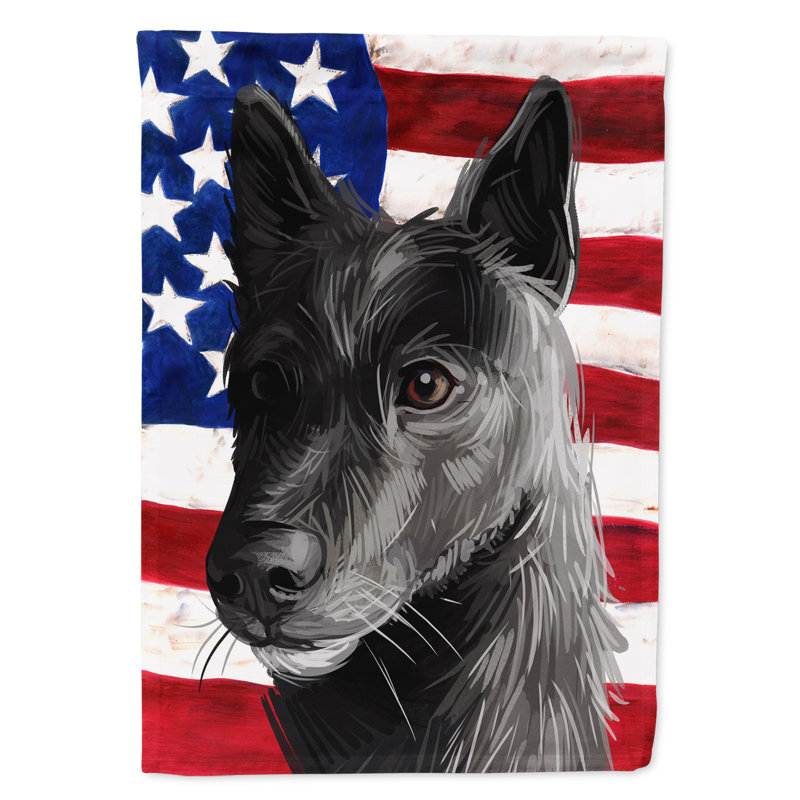 Polyester à 2 côtés 28 x 40 po drapeau maison, Seskar Seal