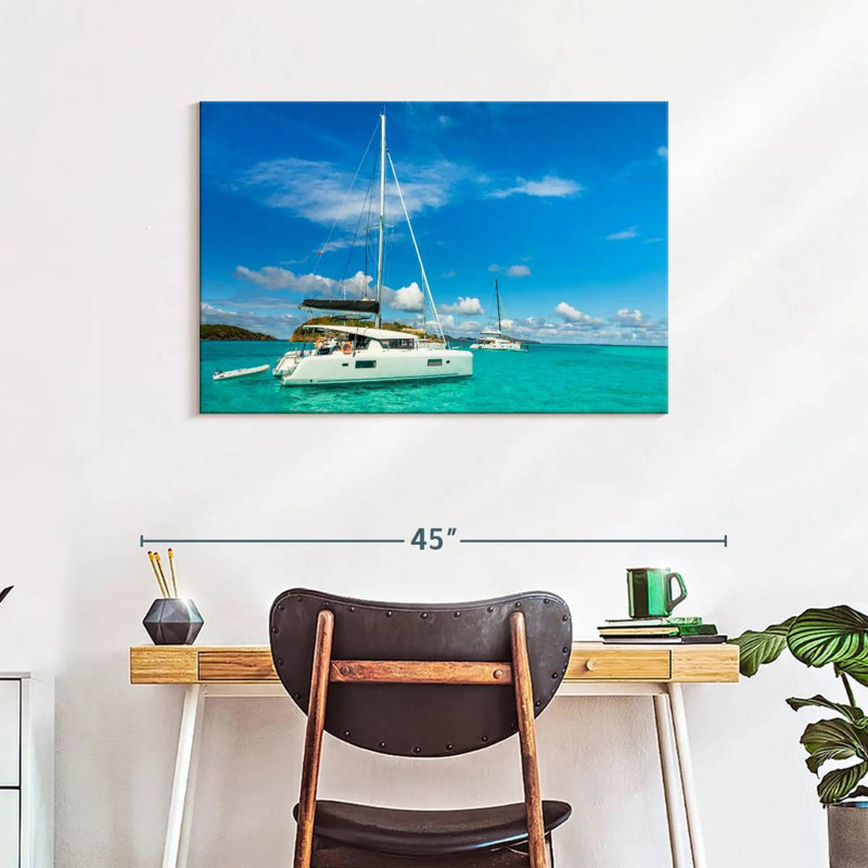 Mehar Catamarans dans les Caraïbes, H 24 po x l 36 po