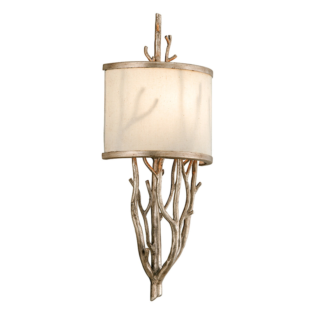 Whitman Steel Flush Mounted Sconce Troy Lighting