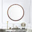 Miroir d'appoint mural Mid-Century 31,5 po Hausen