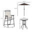 Ensemble de mobilier de patio extérieur