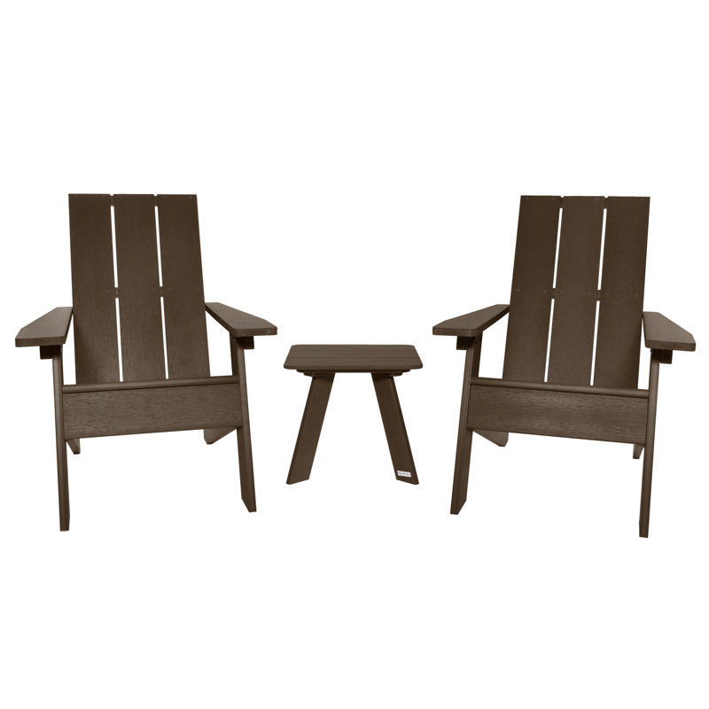 Byrnes 3 Piece Seating Group, Weathered Acorn
