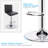 Adjustable Swivel 31.75" Bar Stool-2003632335