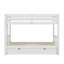 Lit simple avec lit gigogne coulissant-102463240