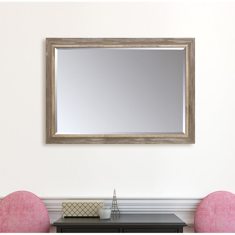 Esben Wood Rectangle Wall Mirror