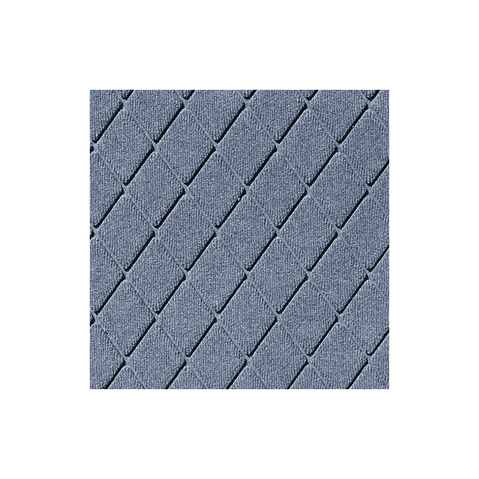 WaterHog Non-Slip Indoor/Outdoor Doormat, Bluestone, Semi-Circle 24" x 39"