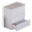 Oslo 3 Piece Bedroom Set (2 Drawer Bedside Chest, 3 Drawer Chest, 3 Door 2 Drawer Wardrobe), (100% FSC)-1391747095