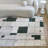 Hargraves Green/Beige Scandinavian Modern Area Rug-1228257152