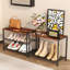 6 Pair Shoe Rack Entryway Shoe Storage-28473731