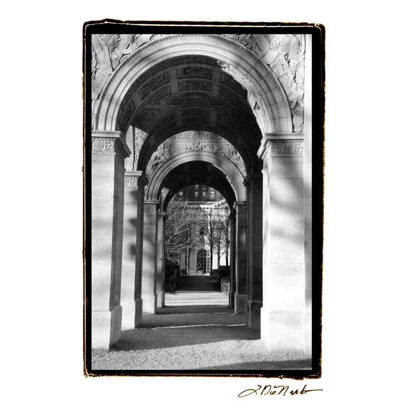 Arches parisiennes I, H 12 po x l 8 po