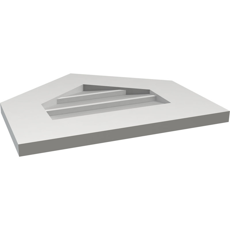Ventilateur à pignon en uréthane non-fonctionnel Signature, H 16 po x l 18 po x P 1 po