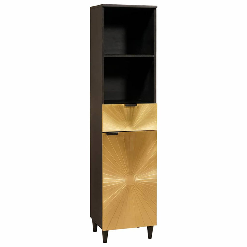 Solid Wood Bathroom Cabinet