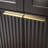 Cabinet 71" Fluted Tall Arched Pantry With Adjustable Shelves, Elegant Display Storage With Hidden Drawer & Glass Door For Kitchen, Living Room, Dining Room, Black-2044886762