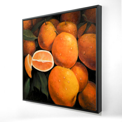 «Fresh Oranges» sur toile
