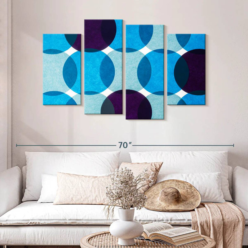 Avery Abstract Circle Paper, 32" H x 52" W