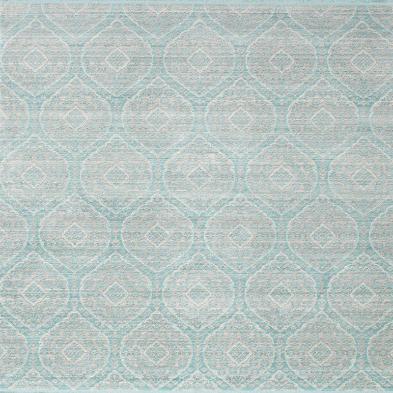 Abstract Indoor Rug, Square 7'