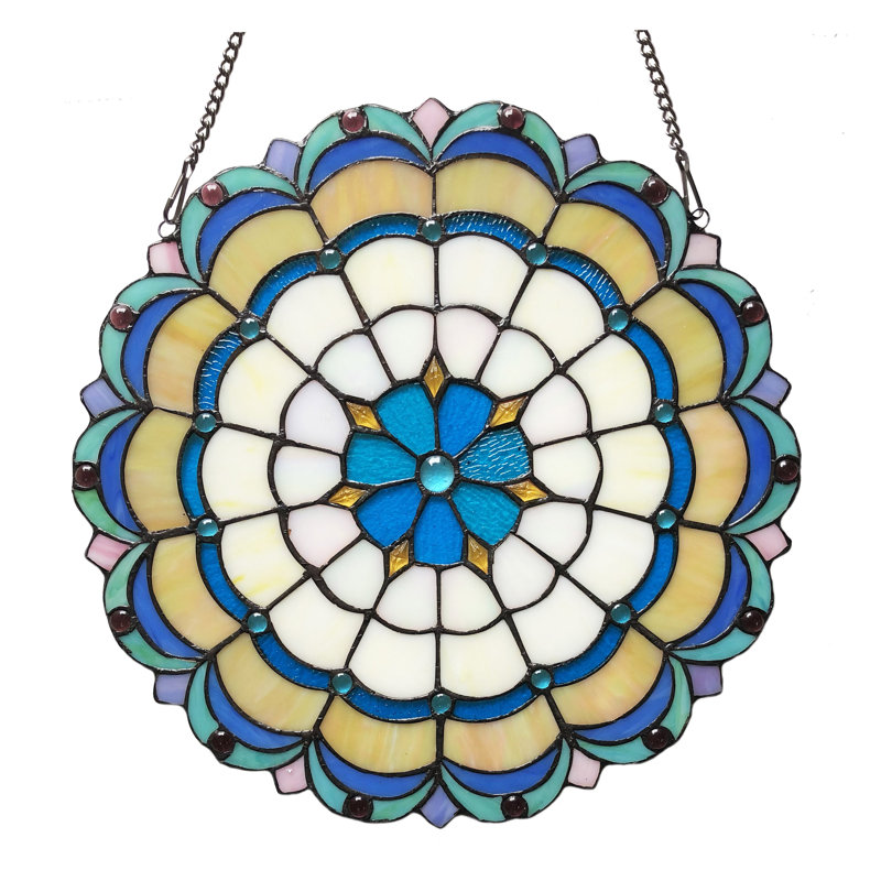 Panneau de vitrail tiffany