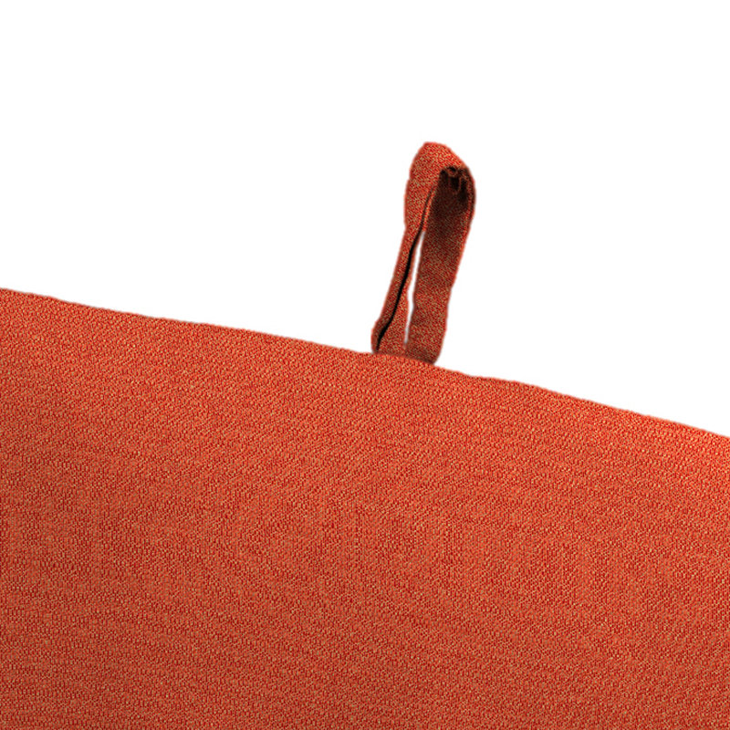 22" x 44" Outdoor Chair Cushion with Ties and Loop, Echo Sangria