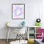 Cadre flottant Unicorn Face Pastel Cloud, design par Pooja Dave-18917029-18917033