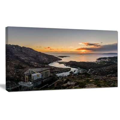 « ezaro panorama galice espagne », reproduction de photo sur toile tendue