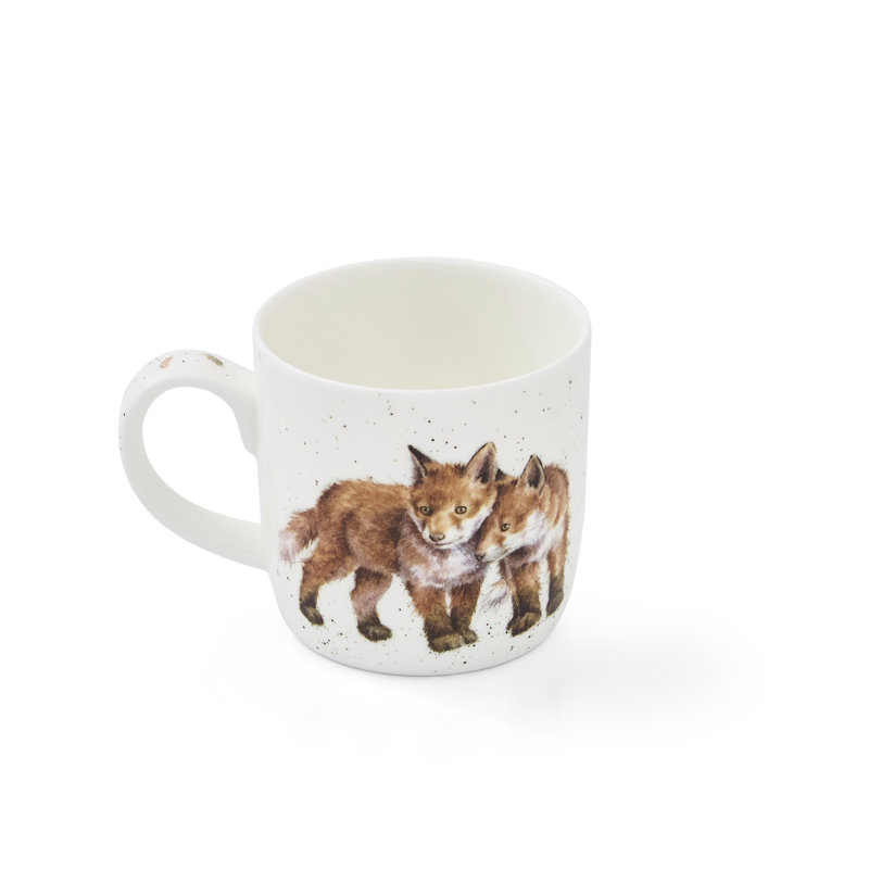 Wrendale Designs, Fine Bone China - Born to be Wild (Fox) Mug