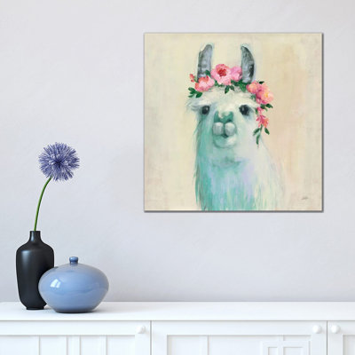 Festival Girl III by Julia Purinton - Wrapped Canvas Print