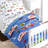 Wildkin Toddler Sheet Set – Soft Microfiber, Fitted & Top Sheet, Pillowcase - Heroes