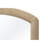 Arch Rope Detailed Mirror - Toffee