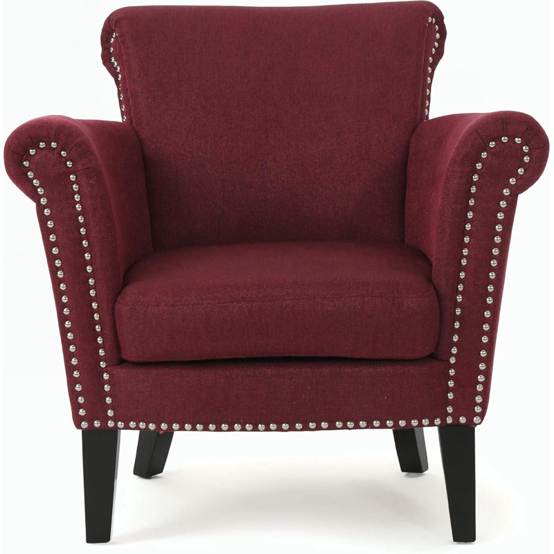 Fauteuil d'appoint contemporain rembourré, Bourgogne