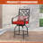Jayc 24â?? Patio Bar Stool with Cushion