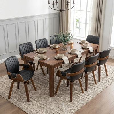 Fauteuil de salle à manger rembourré Berneta