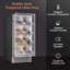 2.88 Cu.Ft Electric Cigar Humidor 400 Capacity with Spanish Cedar Wood Shelves