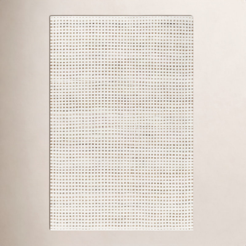 Geometric Area Rug, Beige, Rectangle 9' x 12'