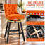  Tabouret de bar pivotant à 360 ° de hauteur 30,7 po Velvet-773416292-773416295-773416301
